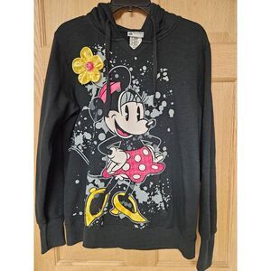 Disney Parks Large Black‎ Minnie Mouse Hoodie